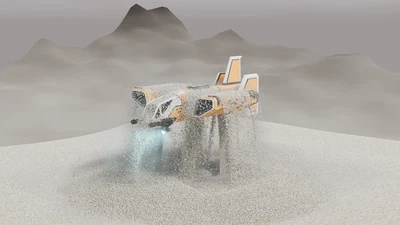 Desert Space Ship Scene featured image